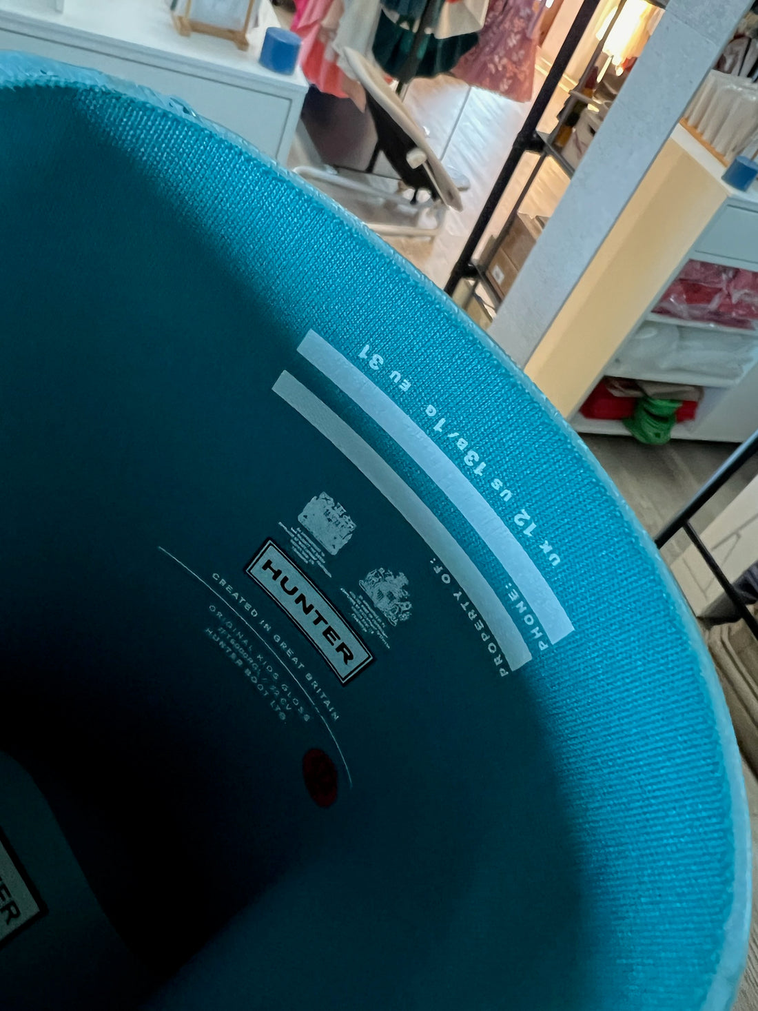 Hunter Boots - Teal