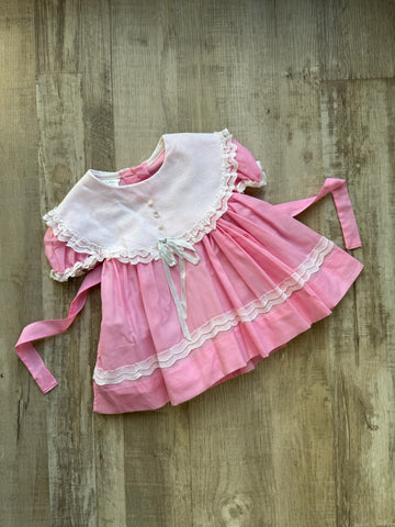Vintage Toddle Time Pink Dress