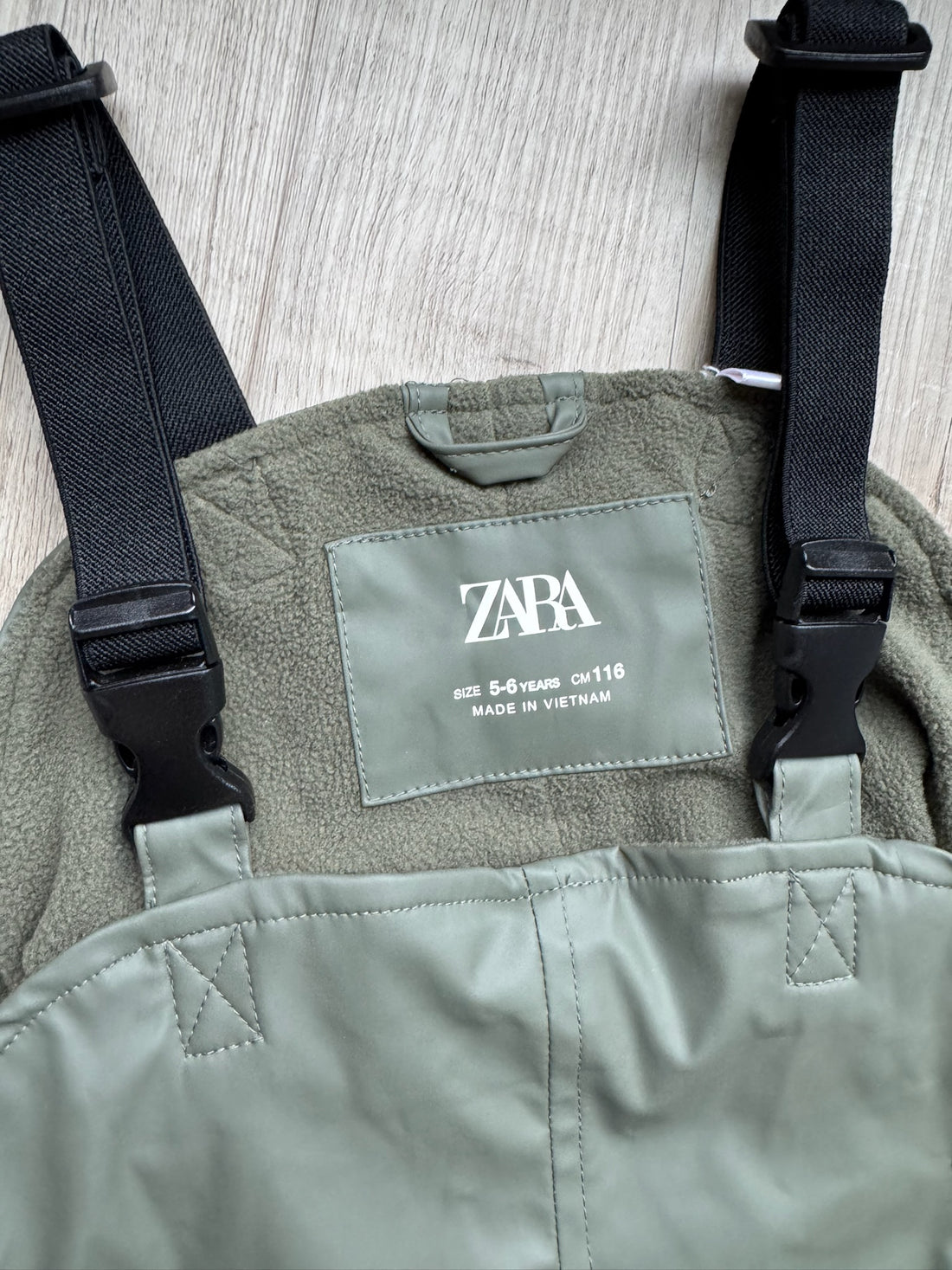 Zara Green Snow Bibs