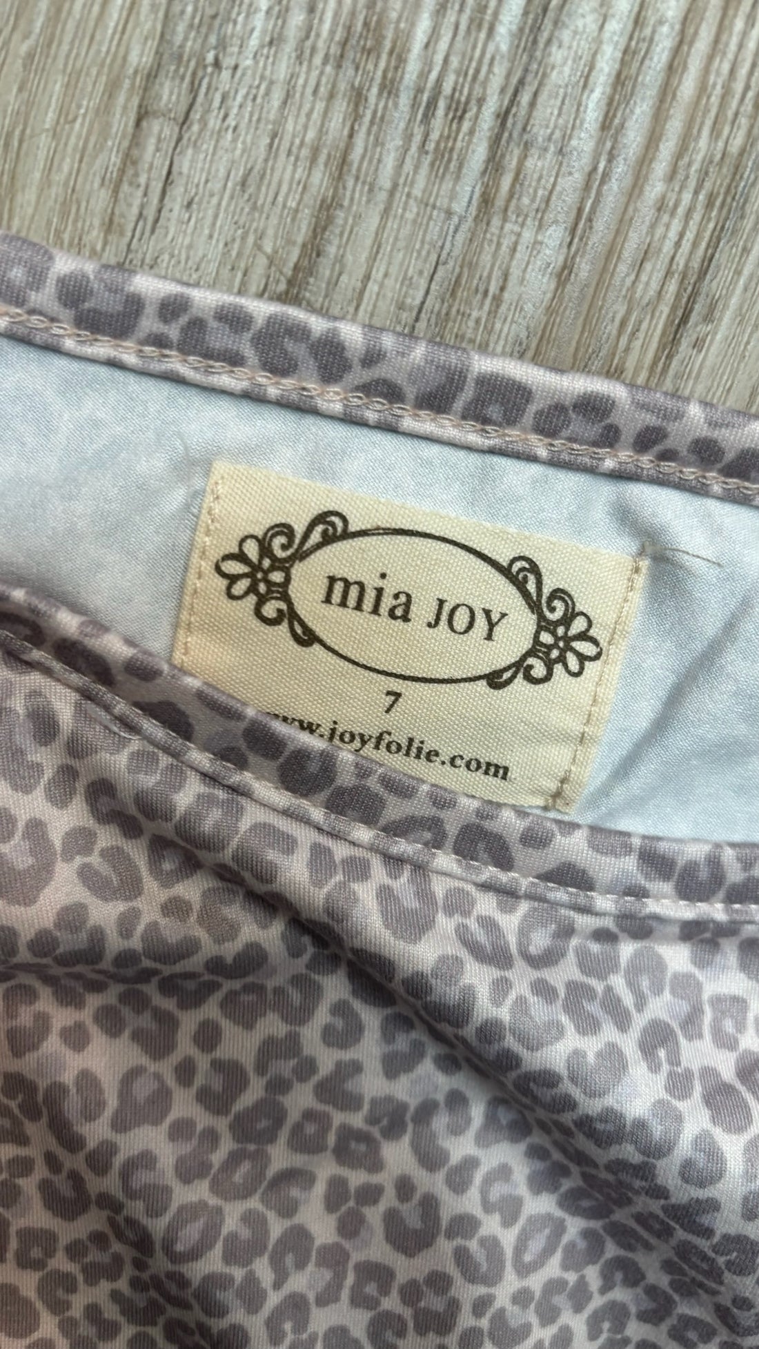 Mia Joy Leopard Print Dress