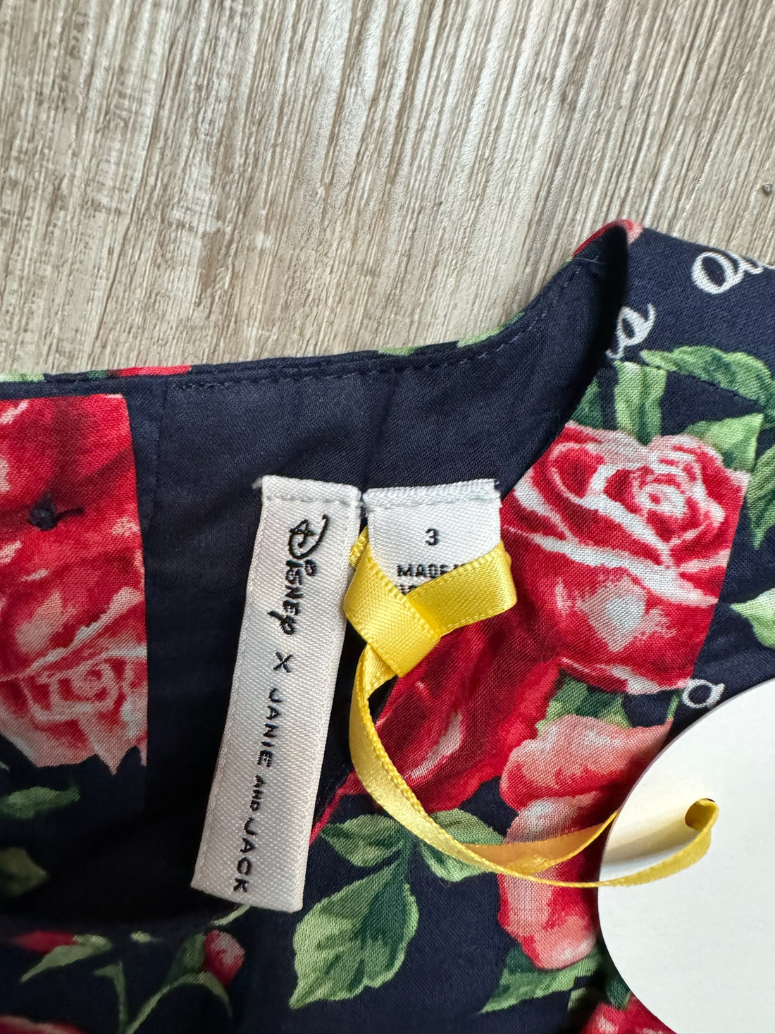 Janie & Jack Disney Rose Jumper - NEW