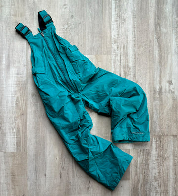 Columbia Teal Snow Bib