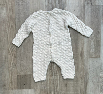 Zara Cream Knit Romper