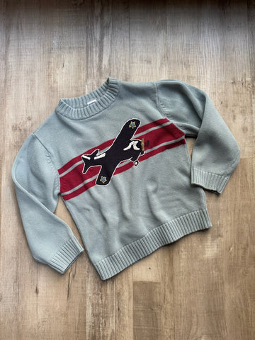 Vintage Gymboree Plane Sweater