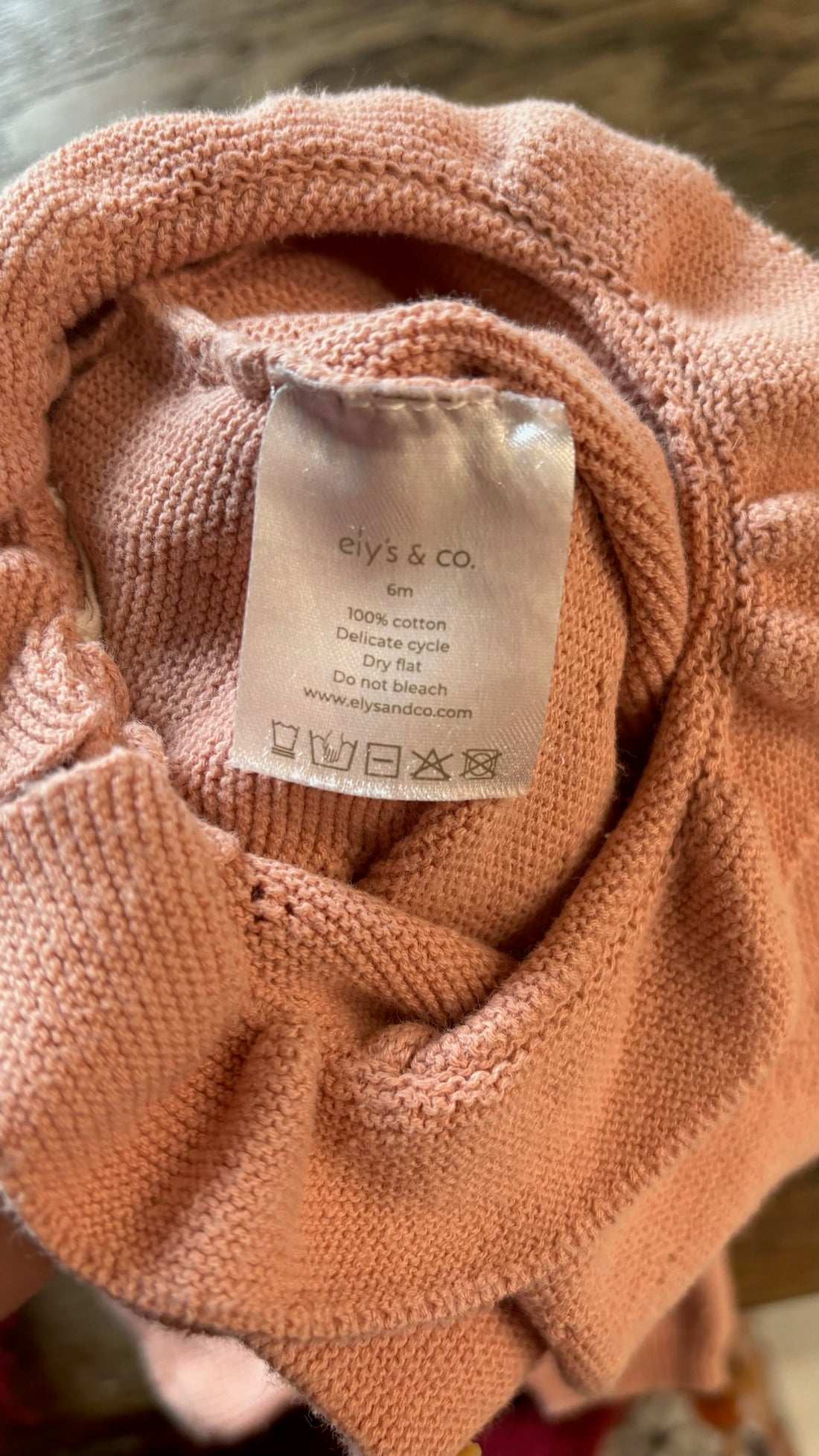 Eiy’s & Co Pink Knit Romper