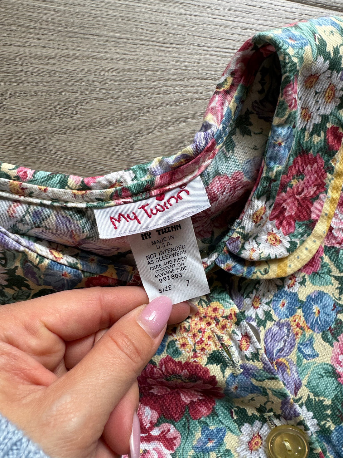 Vintage My Twin Floral Dress