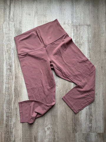 Lulu Align Blush Crop Leggings
