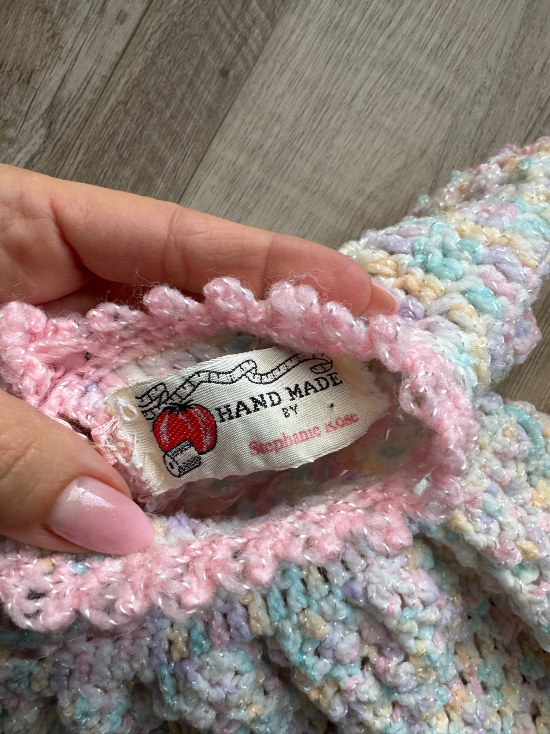 Handmade Crochet Vintage Dress