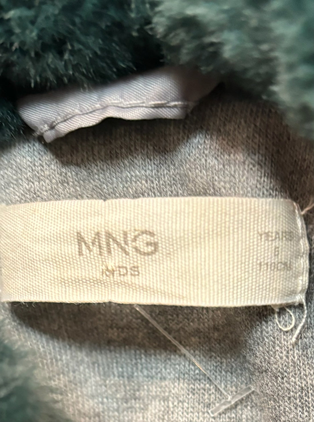 MNG Green Fur Jacket