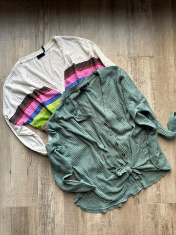 Urban Outfitters Waffle Knit Top