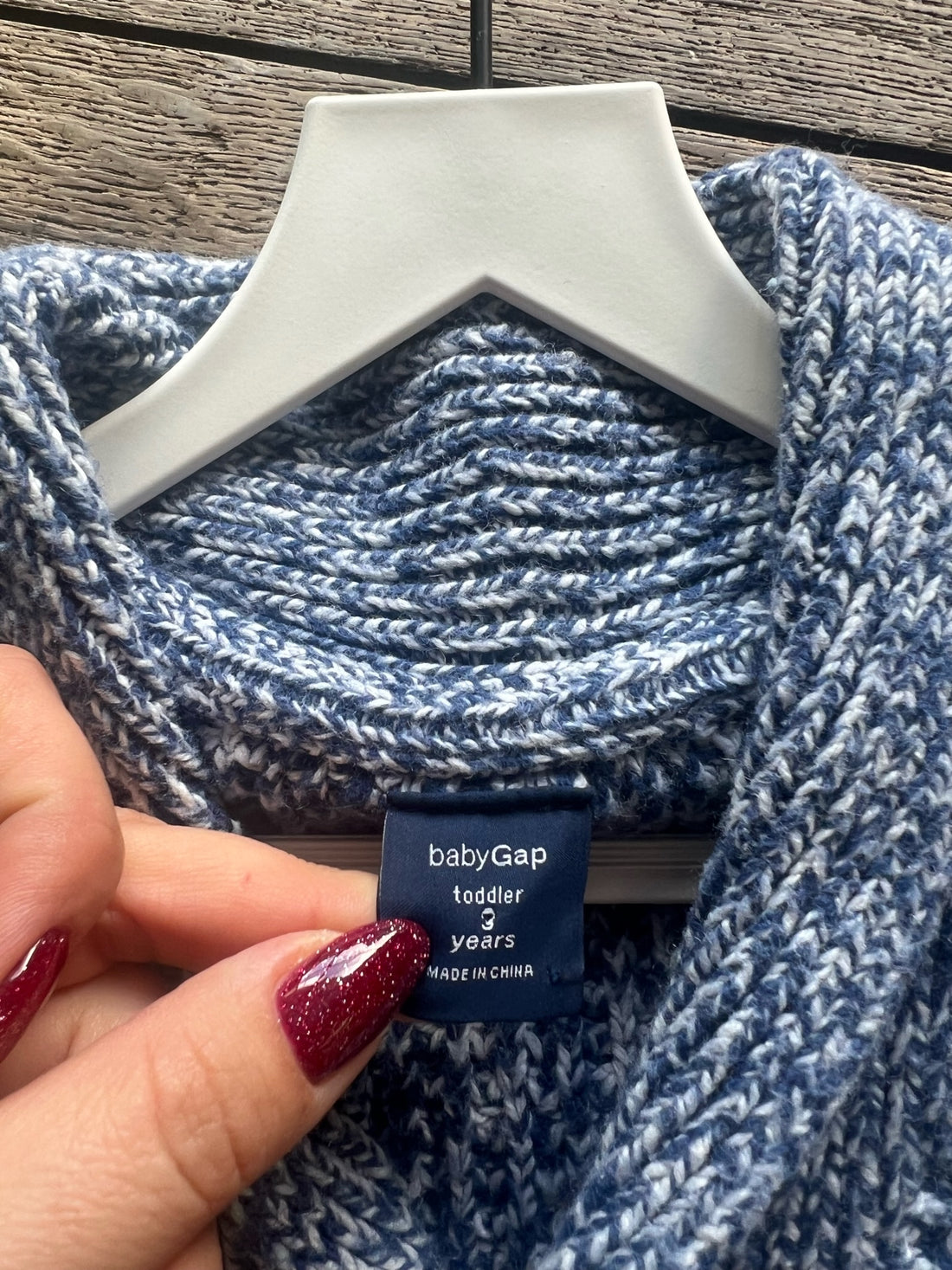 Baby Gap Blue Cardigan