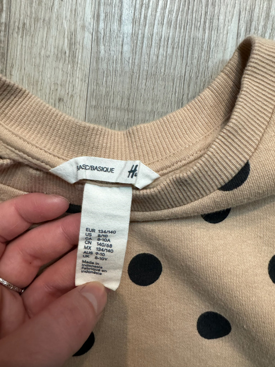 H&M Polka Dot Pullover