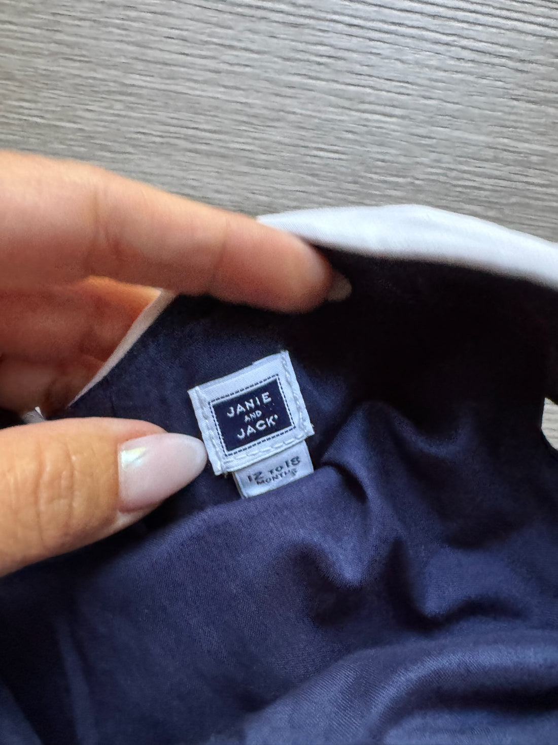 Janie & Jack Navy Sailboat Dress