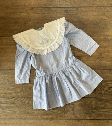Vintage Blue Bunny Dress