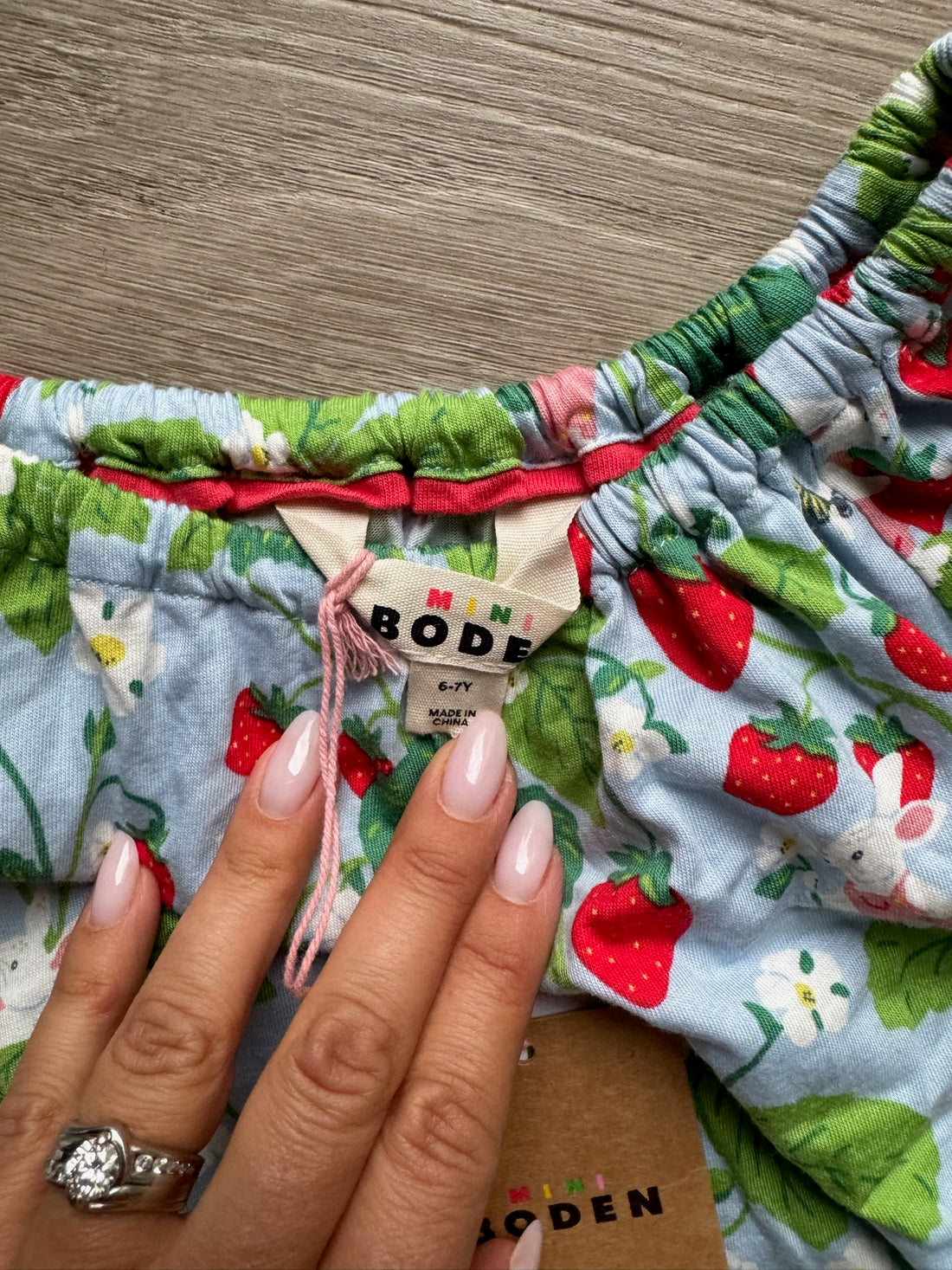 Boden Strawberry Romper - NEW