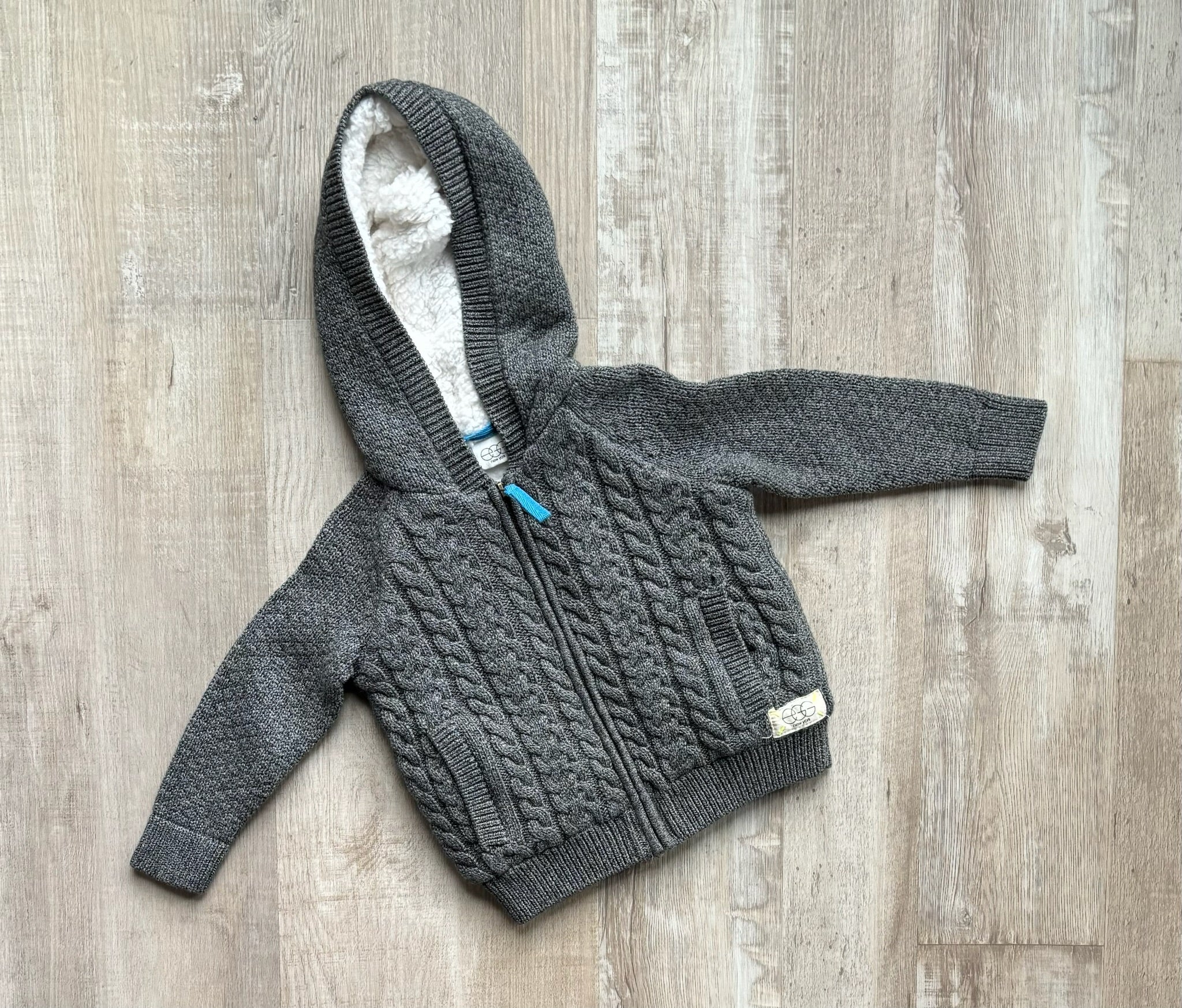 EGG Grey Sweater Jacket - NEW