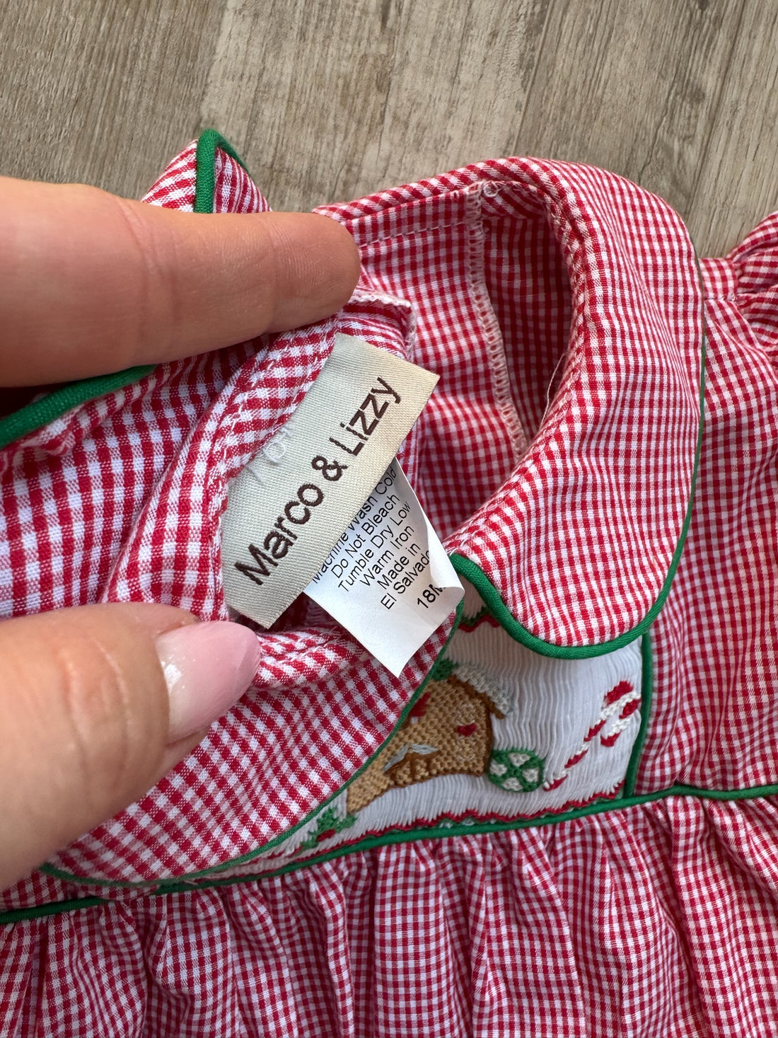 Marco & Lizzy Smocked Christmas Bubble