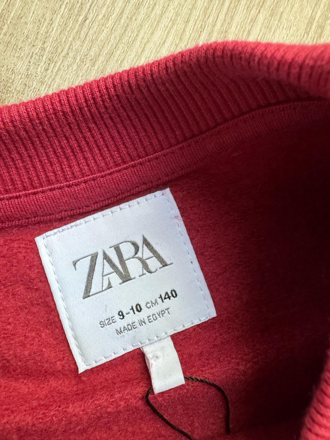 Zara Red Pullover