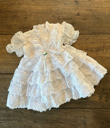 Vintage White Lace Dress