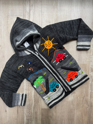 Alpaca Peruvian Cardigan