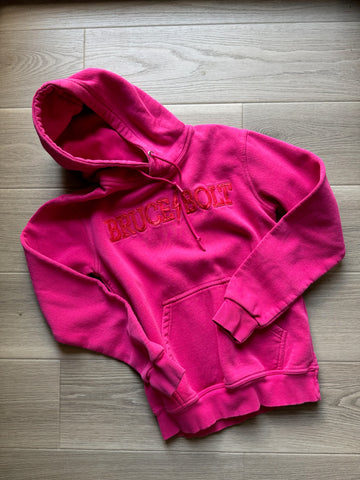 Bruce Bolt Pink Hoodie