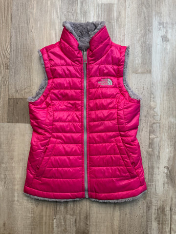 North Face Pink Puffer Vest