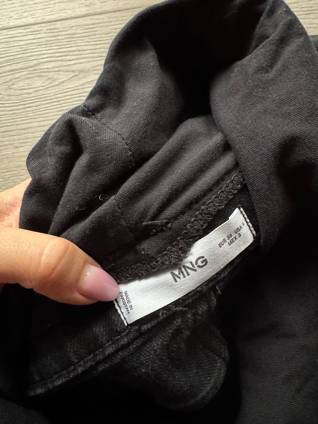 MNG Black Maternity Jeans