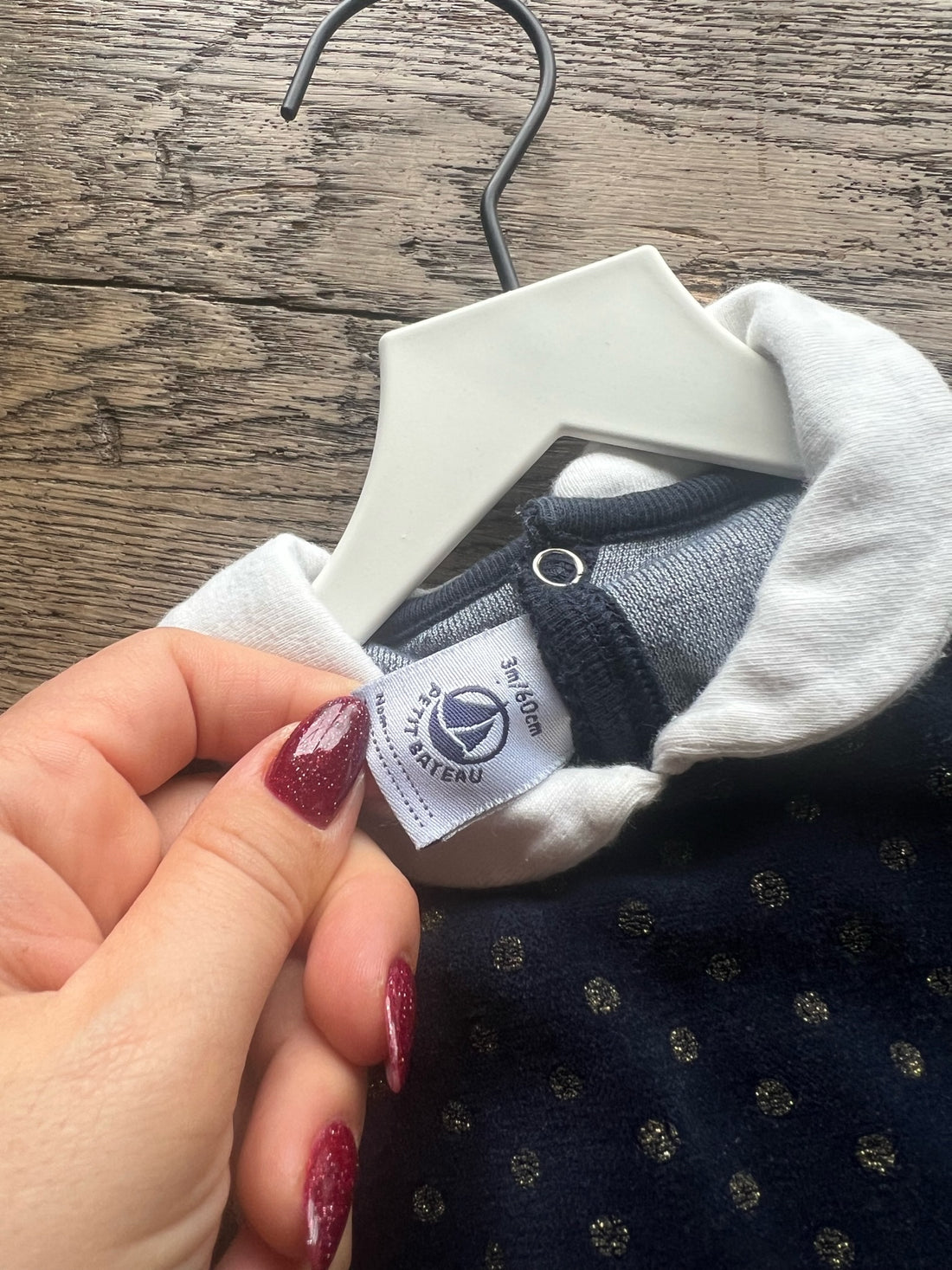 Petit Bateau Navy Sleeper