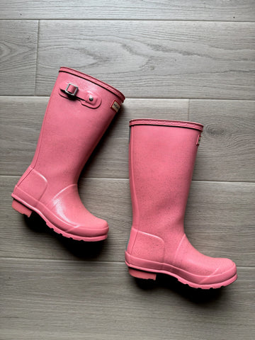 Hunter Pink Boots
