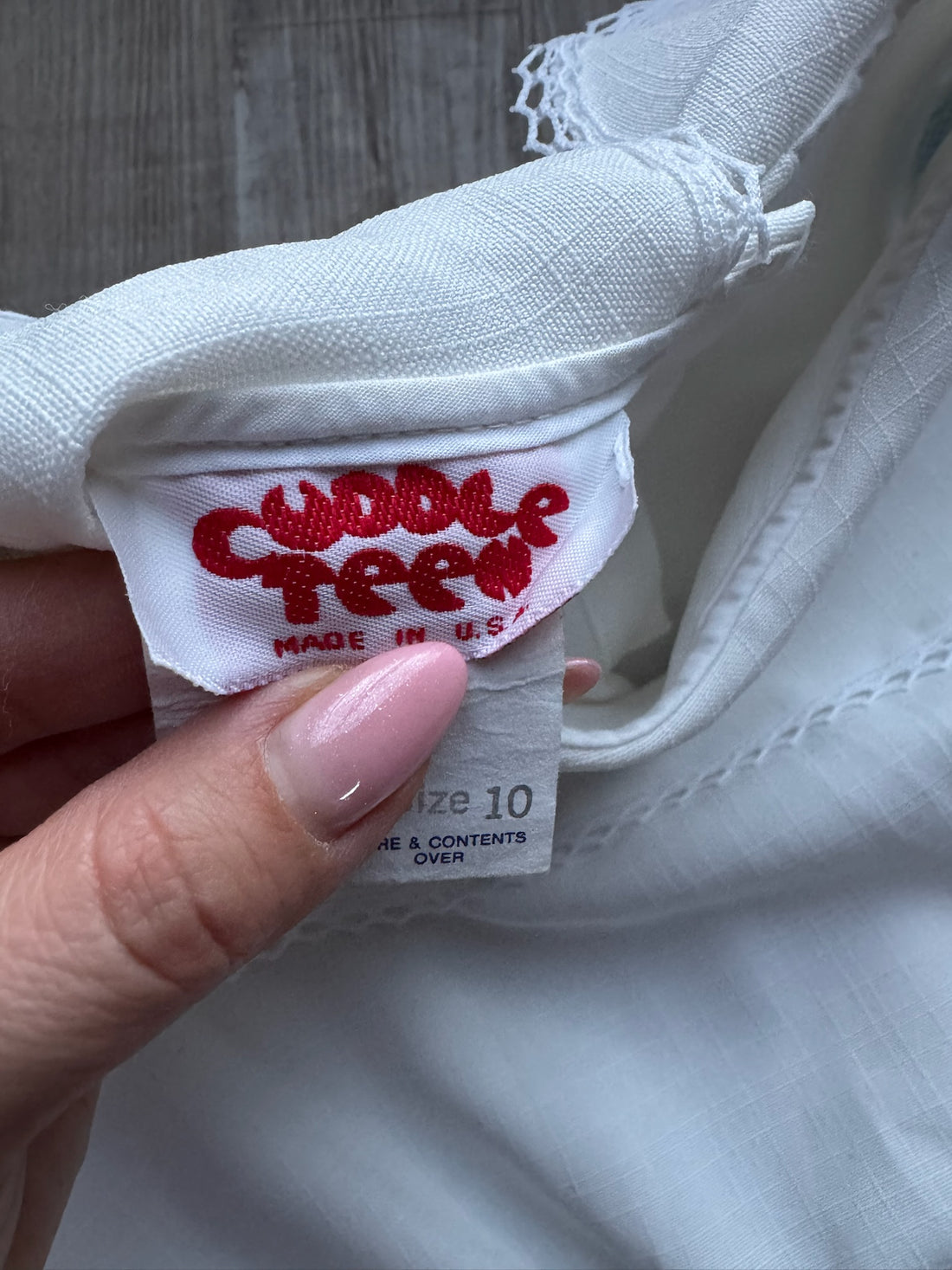 Cuddle Teen Vintage Dress