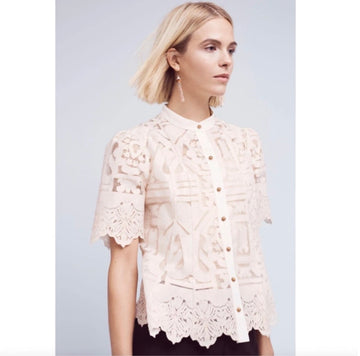 Floreat Ivory Lace Top
