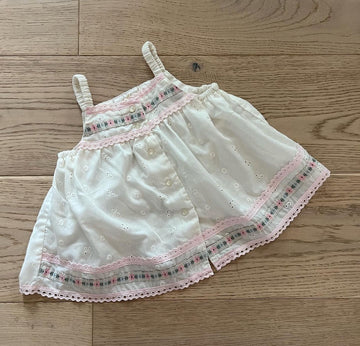 Little Bitty White Eyelet Dress