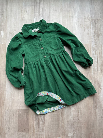 Boden Green Cord Dress