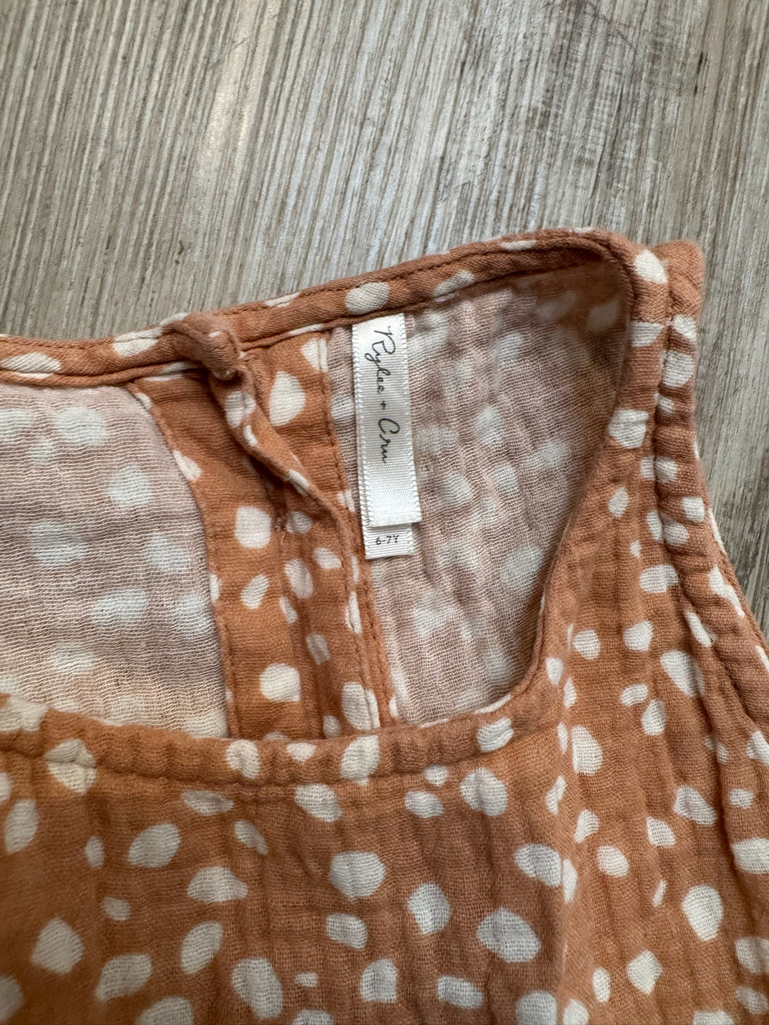 Rylee & Cru Brown Dress