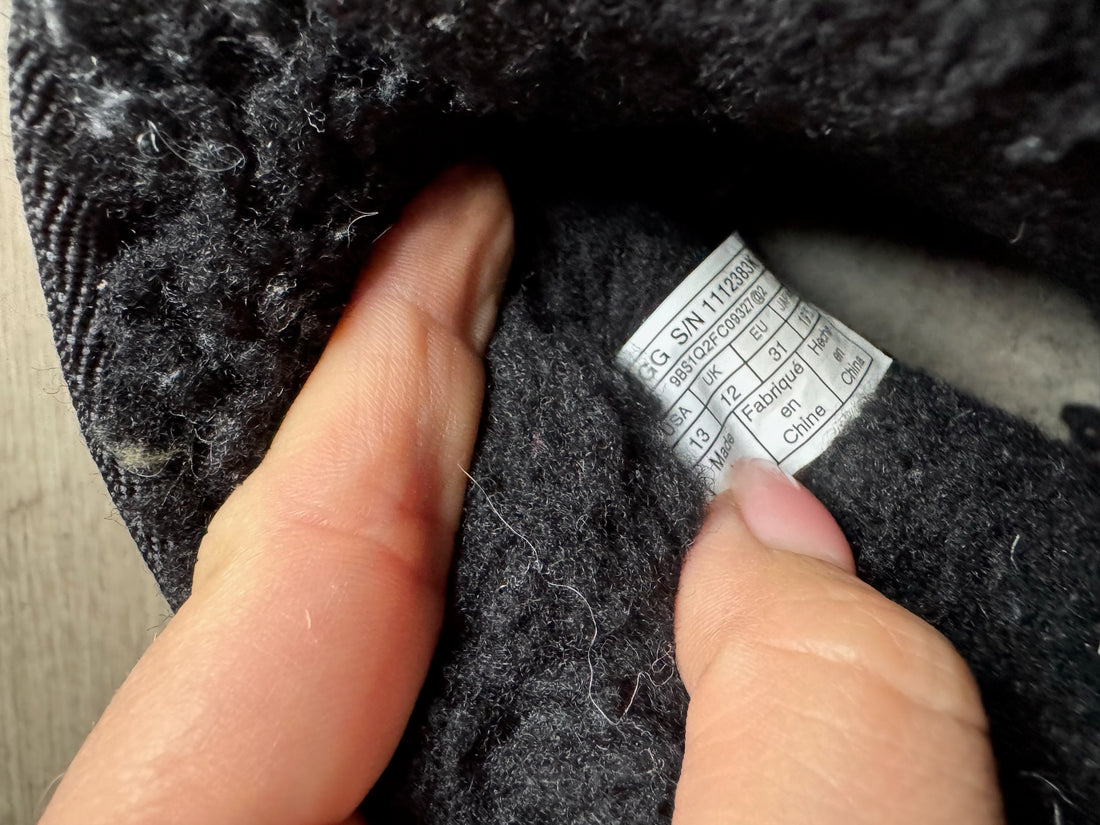 UGG Black Logo Boots