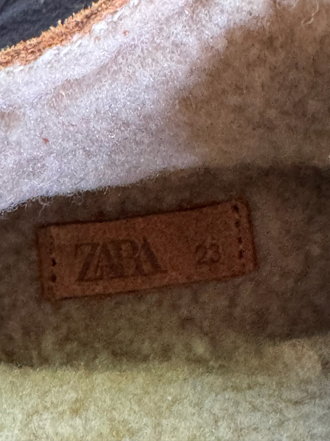 Zara Brown Leather Booties