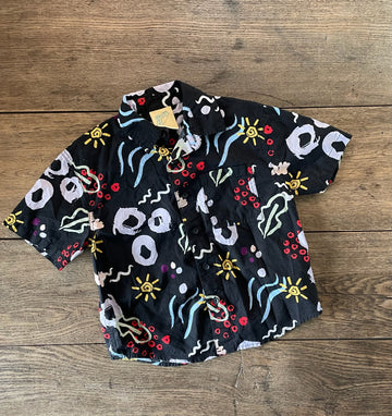 There Abouts Abstract Button Down