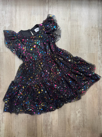 Lola & The Boys Black Tulle Dress