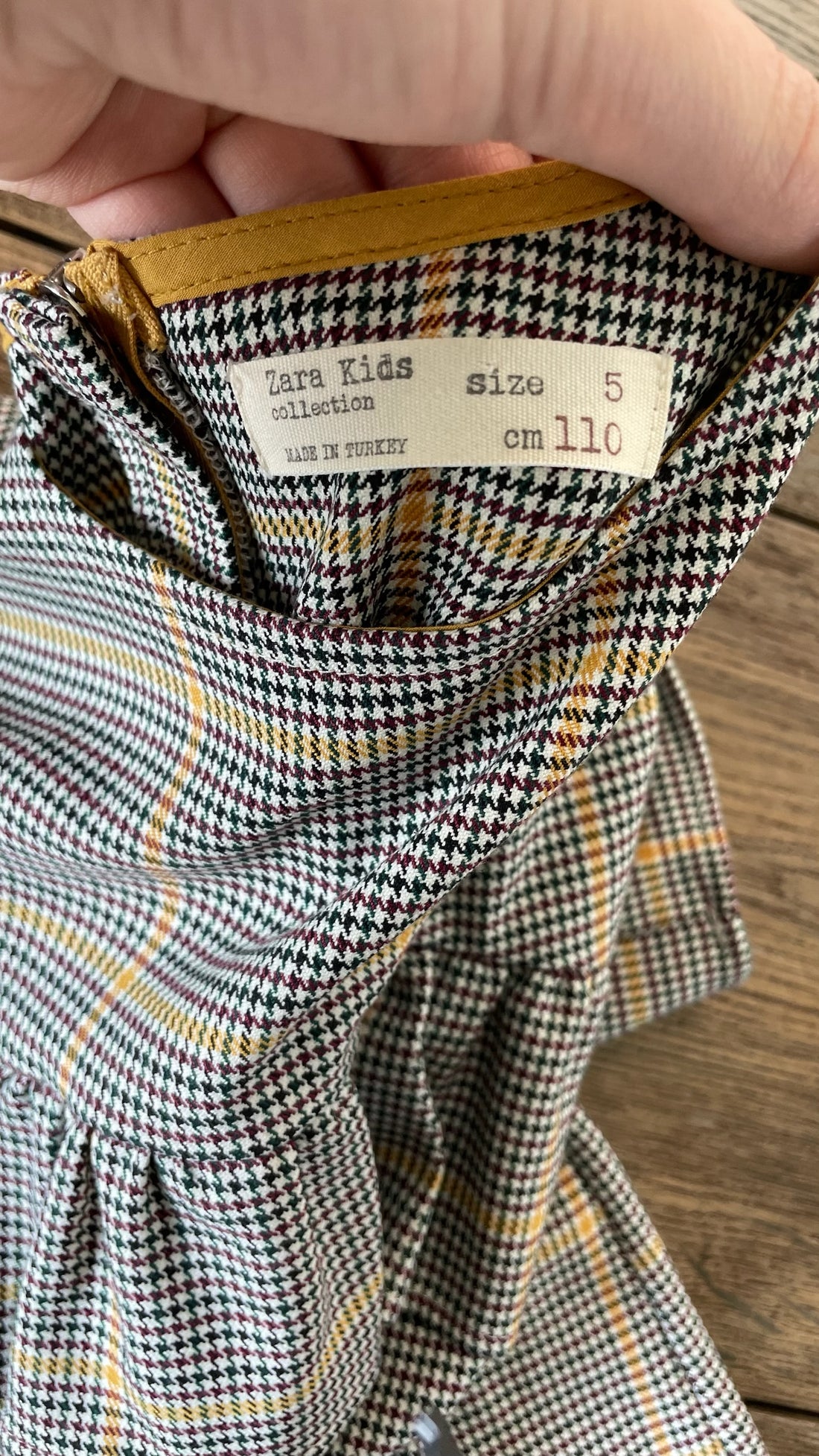 Zara Houndstooth Dress