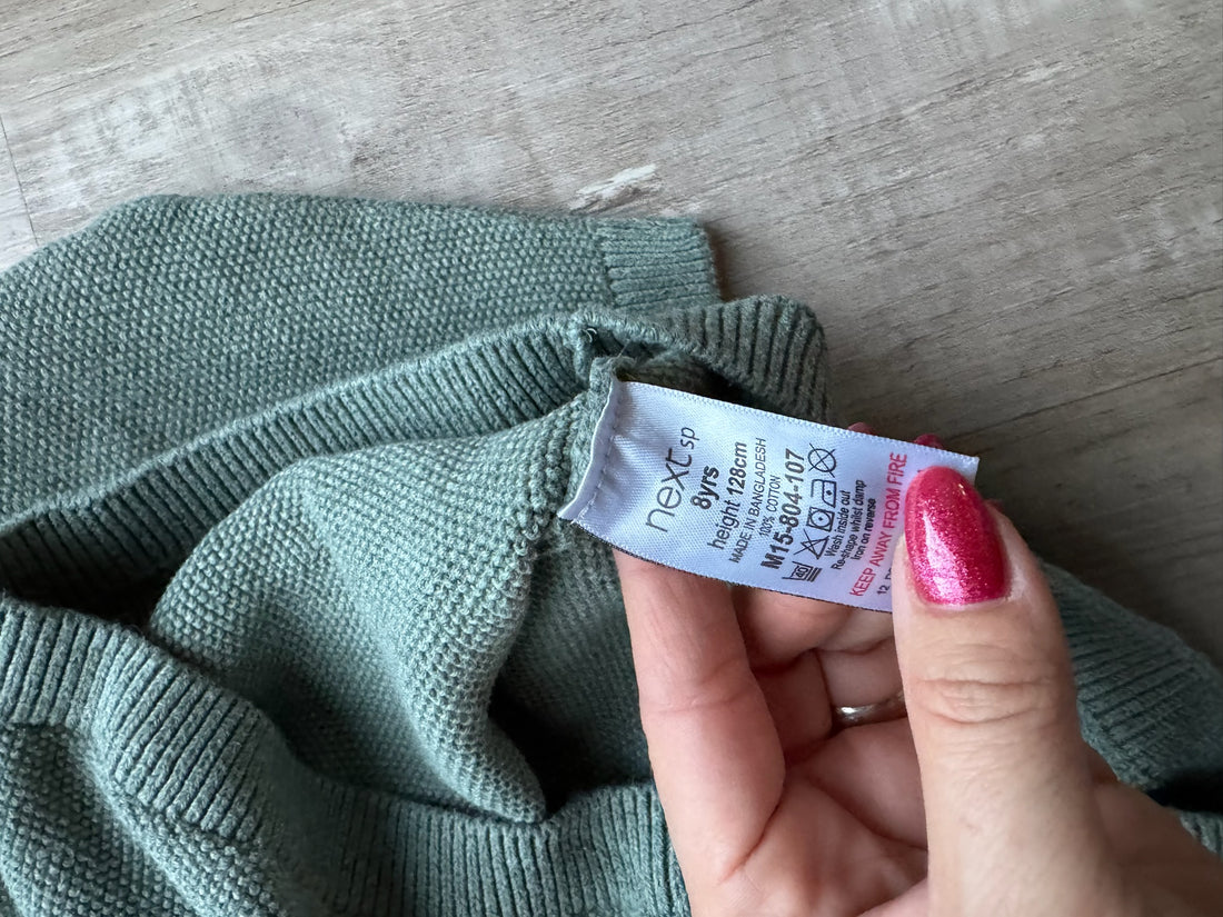 Next Green Knit Sweater