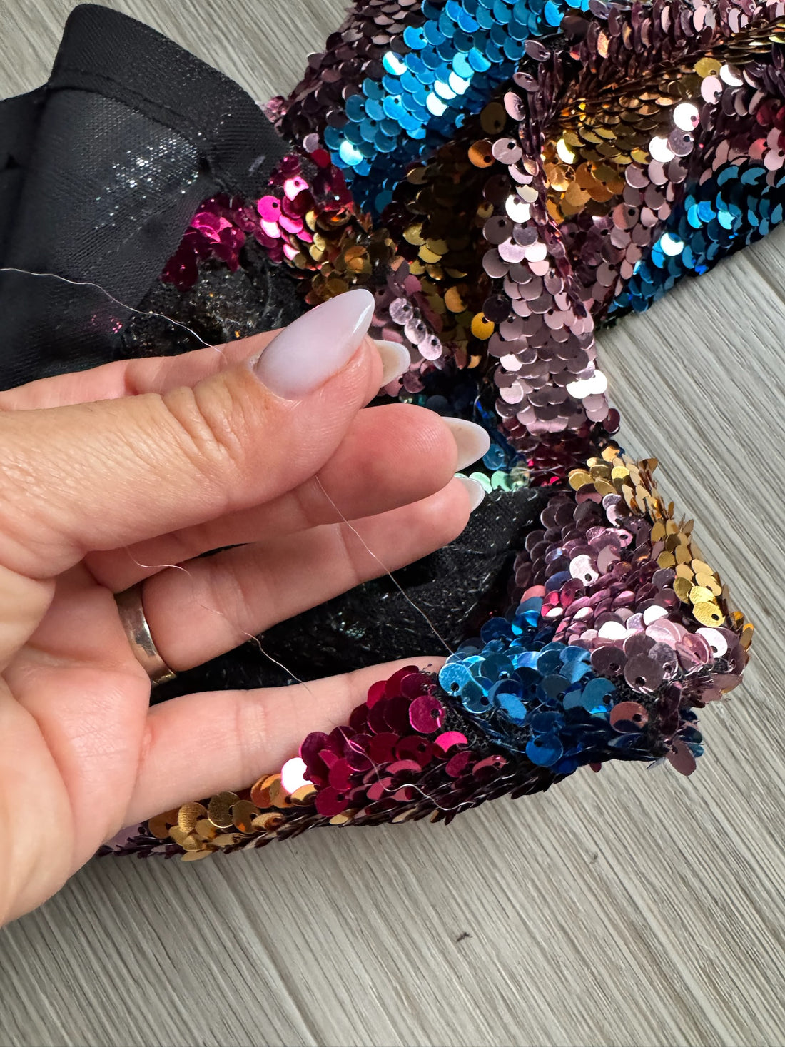 Handmade Sequins Romper - AS IS