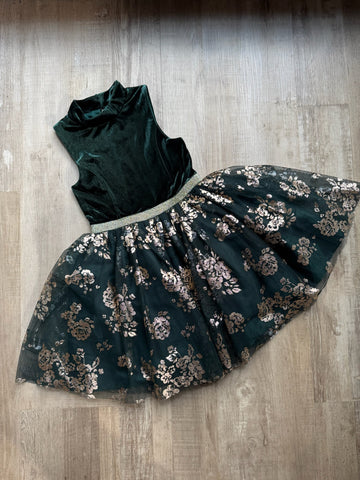 Zunie Green Tulle Dress