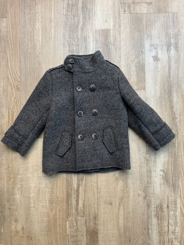 Zara Grey Wool Coat