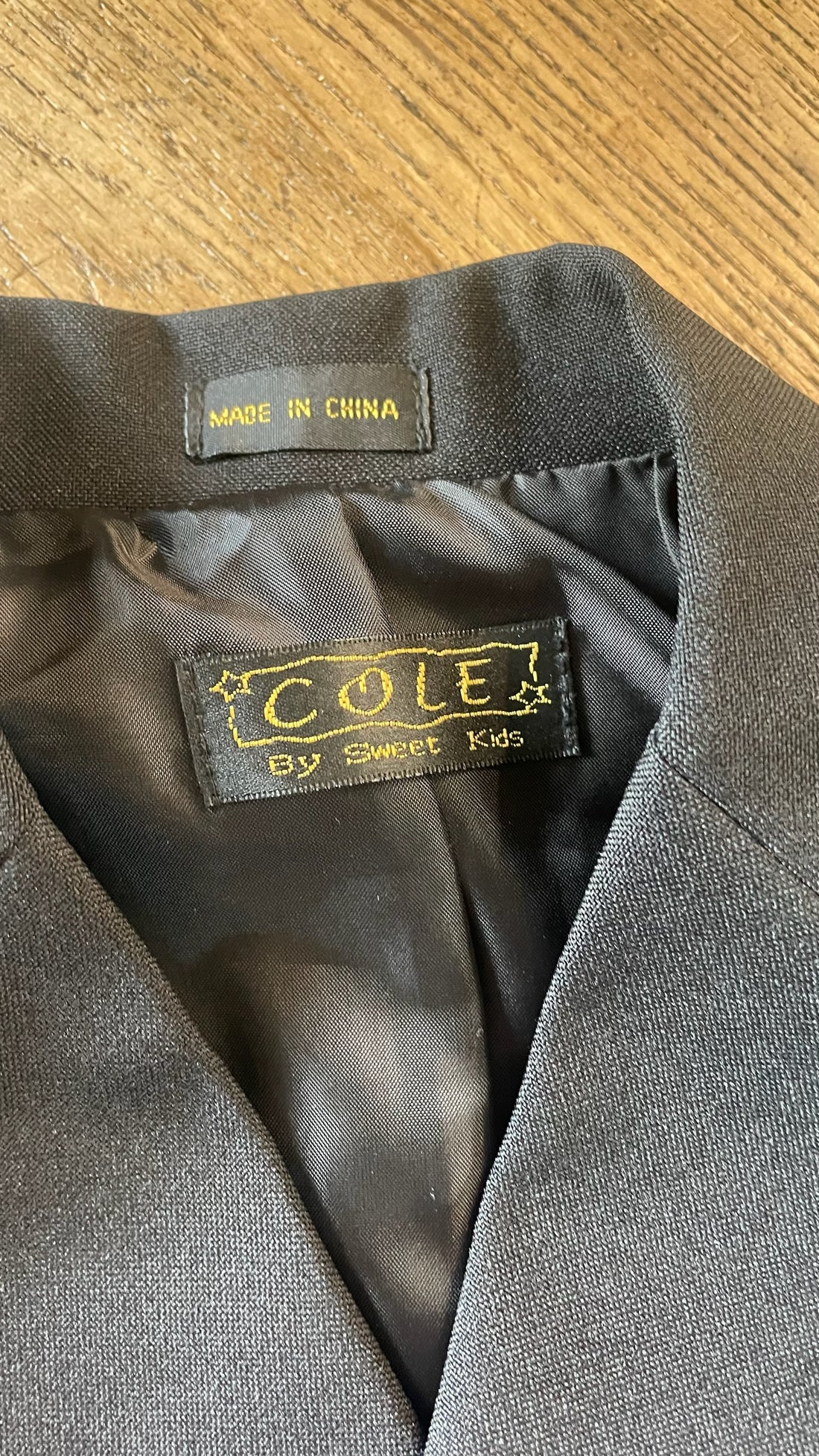 Cole Black Suit
