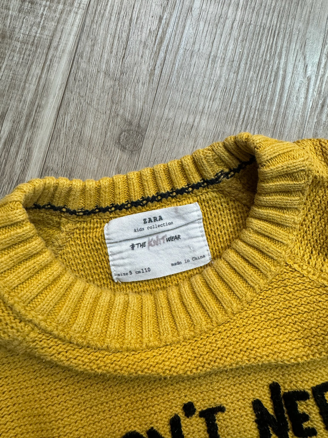 Zara Yellow Sweater