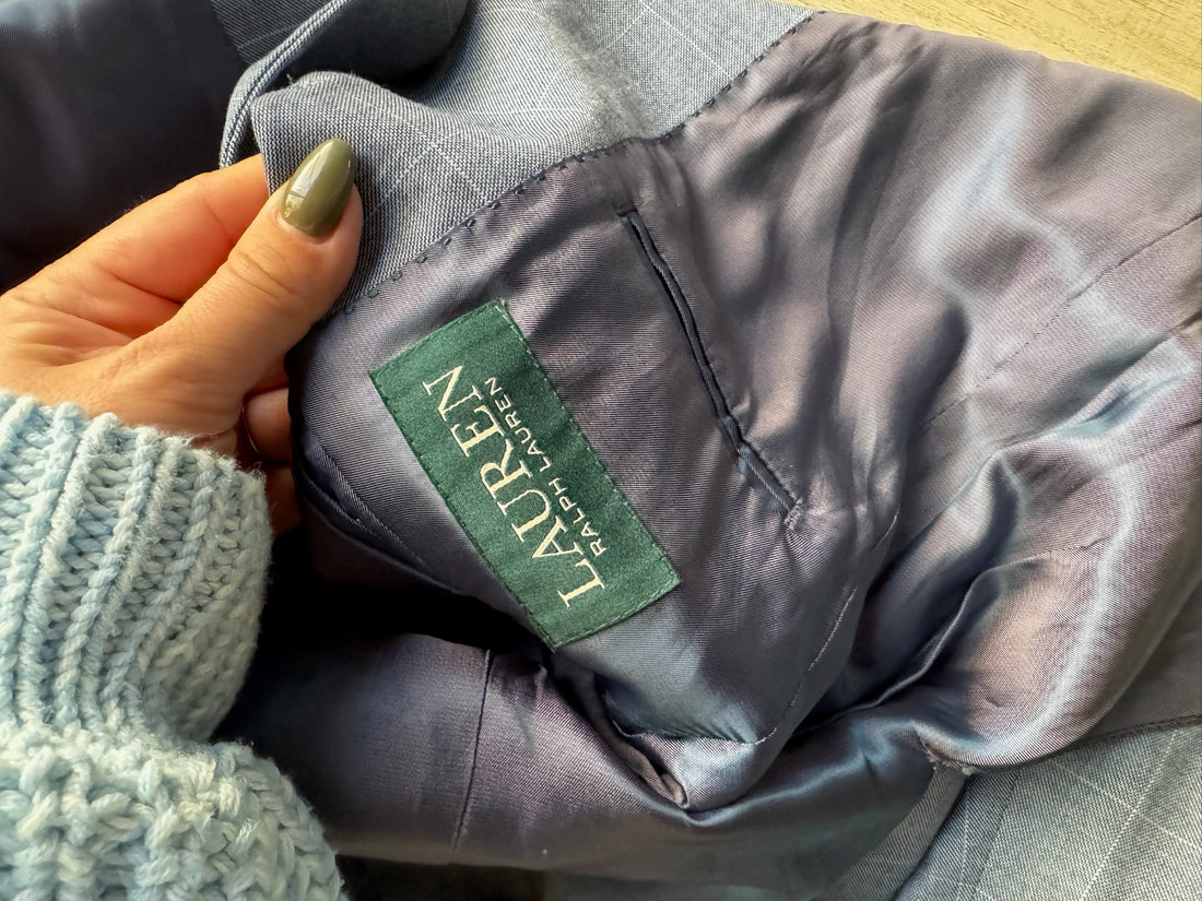 Ralph Lauren Grey Suit Coat