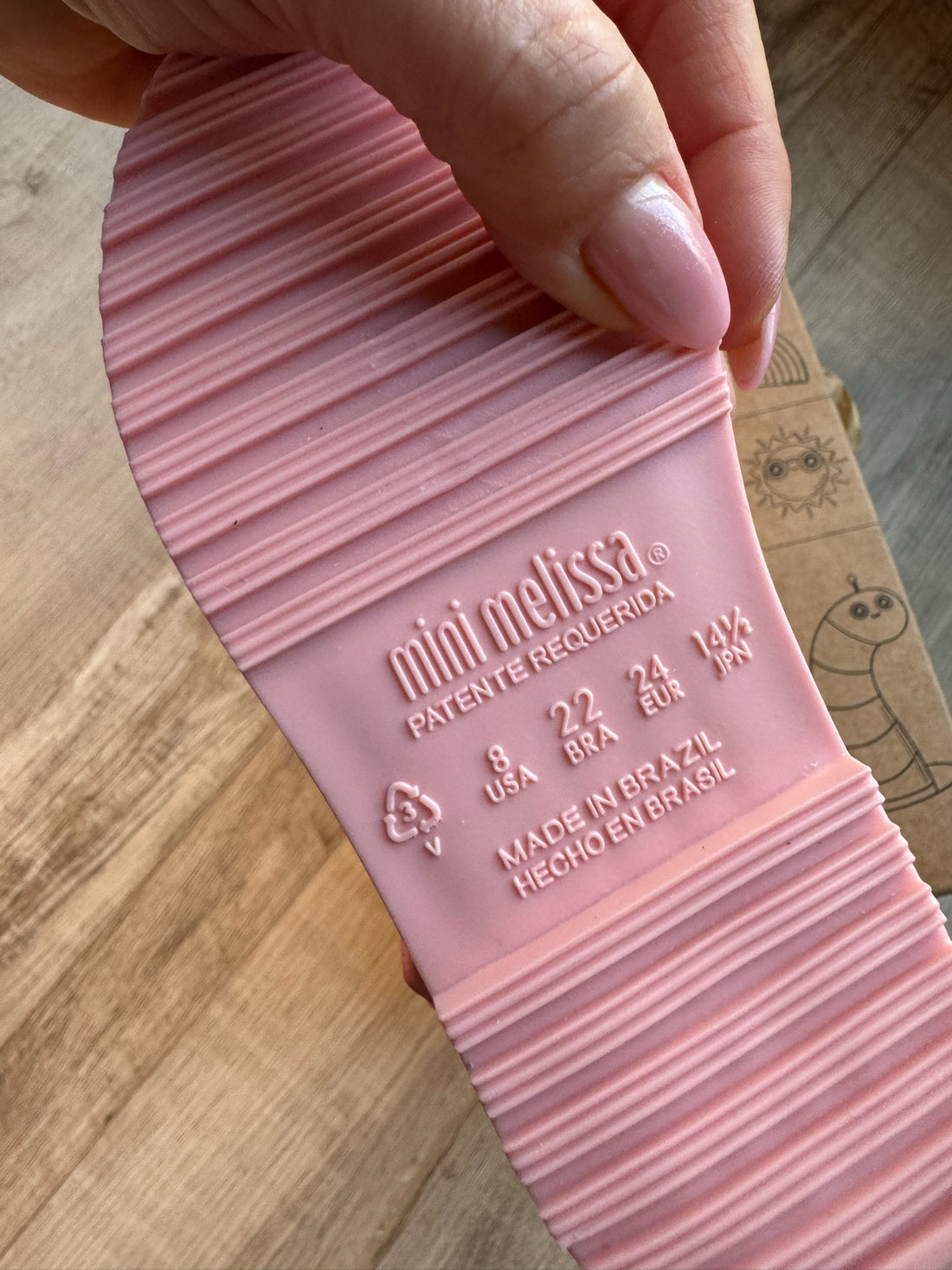 Mini Melissa Pink Sandals - NEW