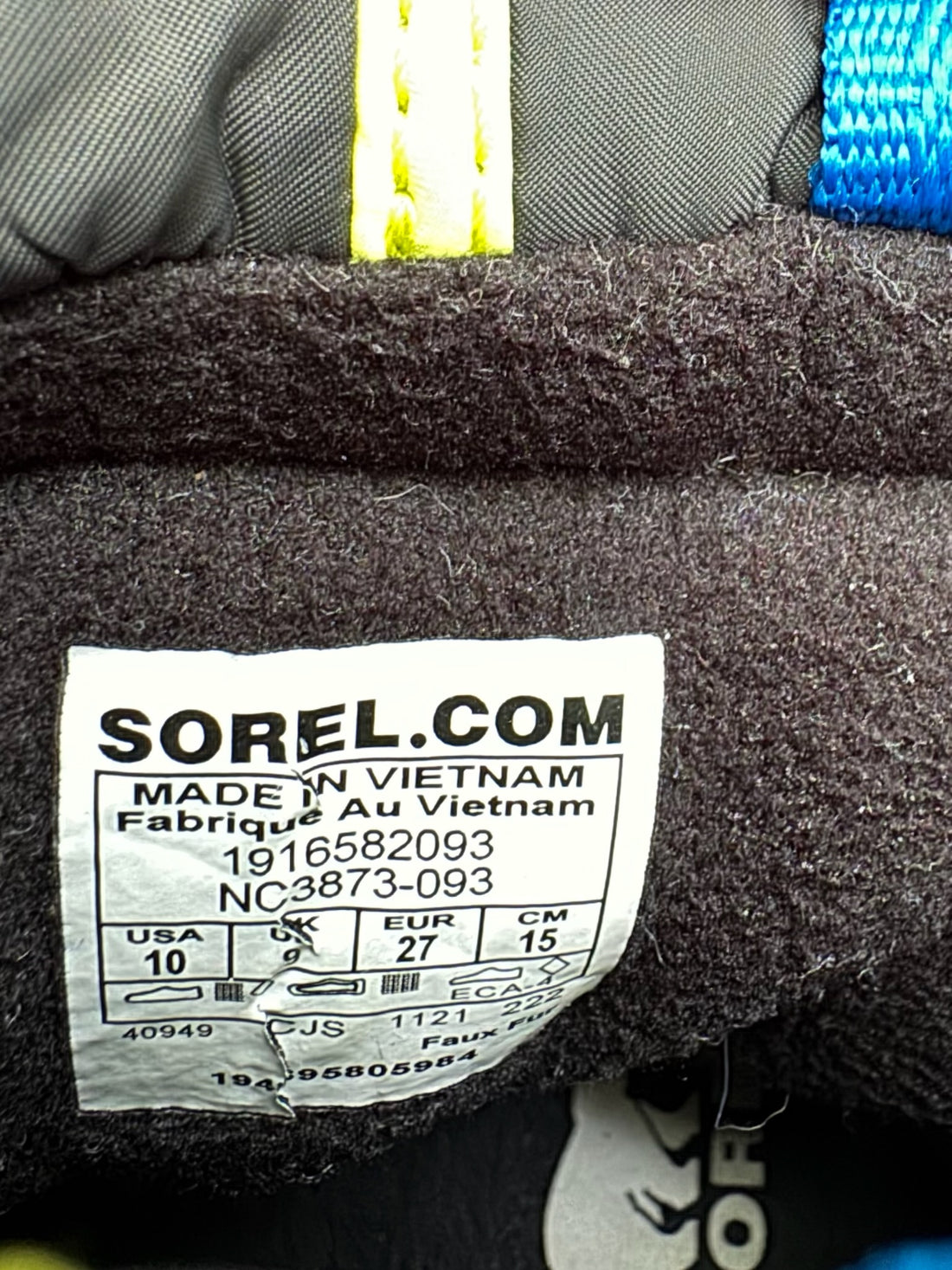 Sorel Black Snow Boots