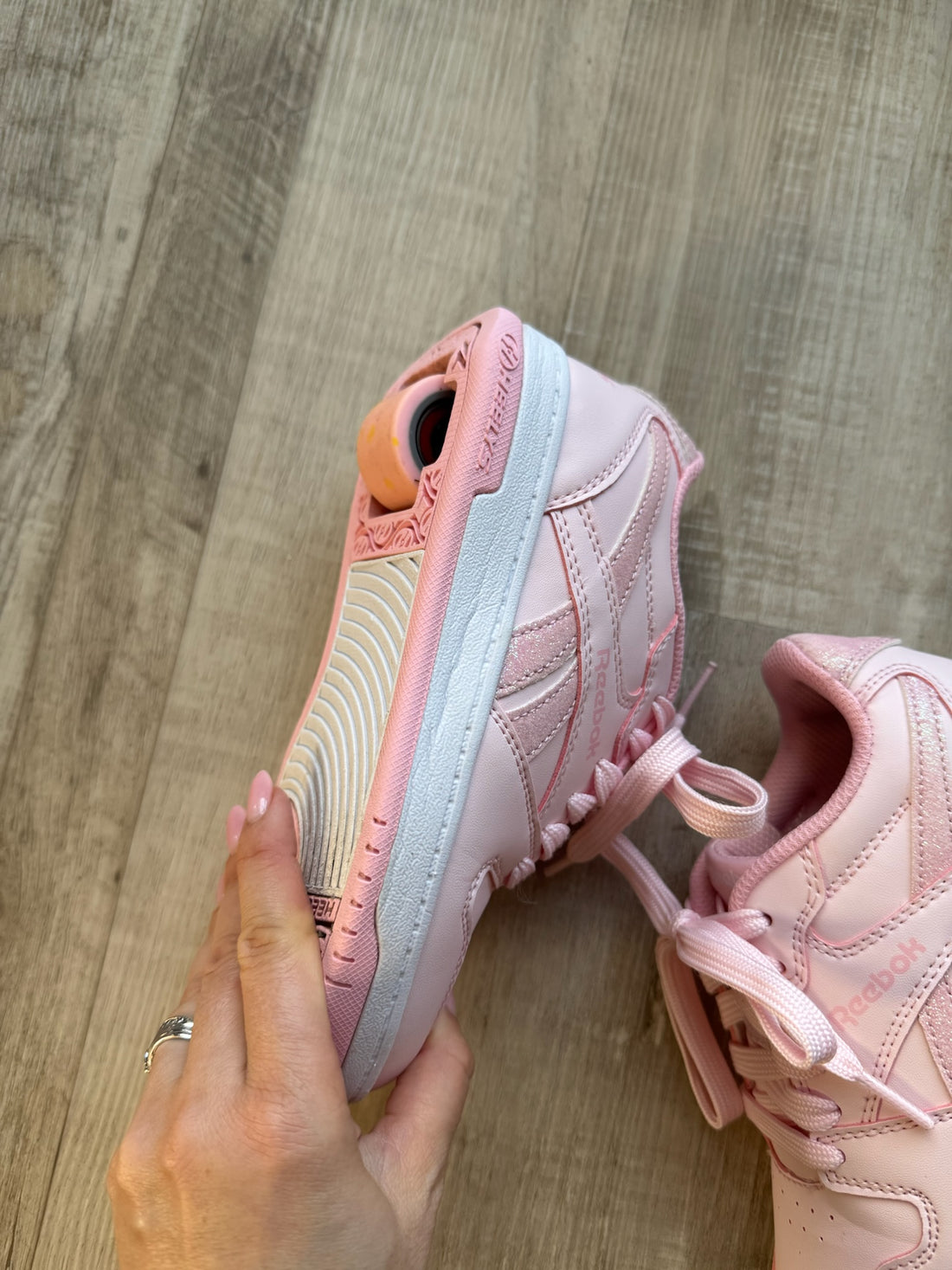 Reebok Pink Heely Shoes