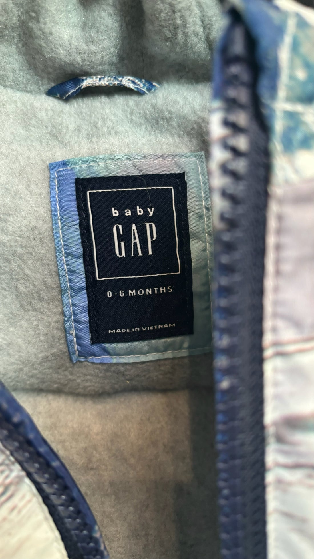 Gap Blue Snow Tree Coat